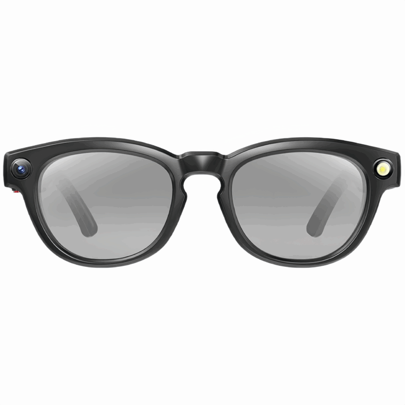 AI-enabled glasses with polarized photochromic lenses. Hands-free calls and translation. For students and adults. Works with iPhones and Android. Perfect for travel.