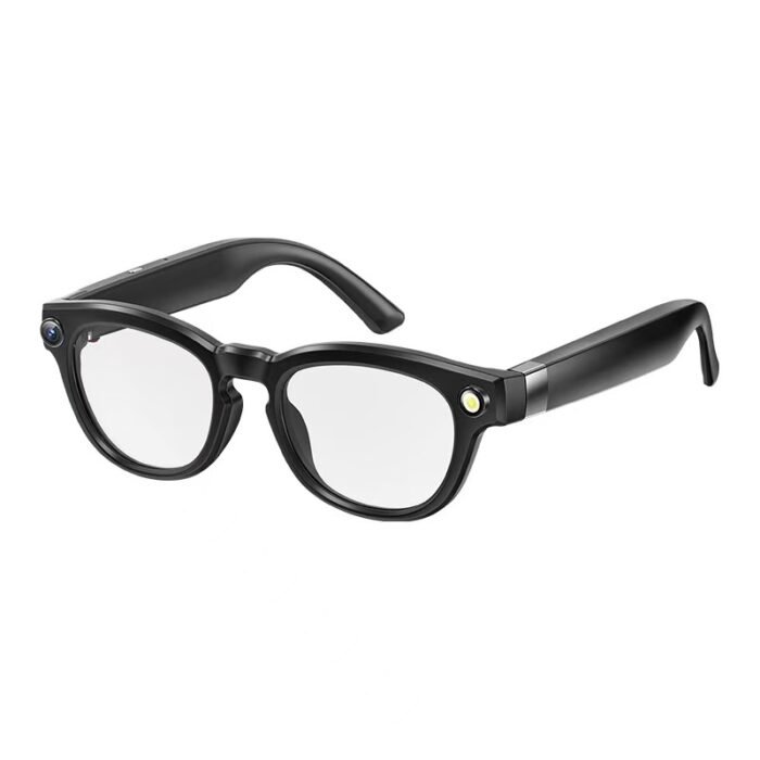 Light-changing smart glasses with call/record/translate features. Polarized lenses. For students and professionals. Works with Apple and Android phones. Great for outdoor use.