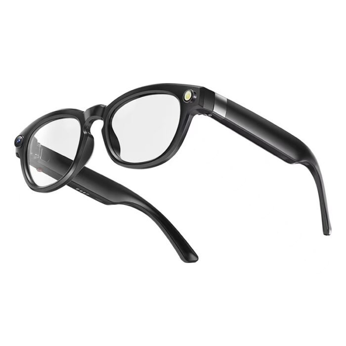 Polarized smart glasses with AI translation and recording. Light-adaptive lenses. For teens to adults. iOS/Android compatible. Ideal for commuting and road trips.
