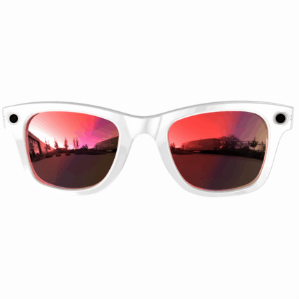 Polarized AI glasses with light-adaptive technology. Call, record, translate features. For students and adults. Works with Apple/Android. Ideal for outdoor activities.