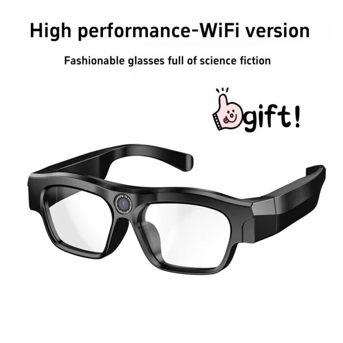 Polarized smart glasses for sports with adaptive lens technology. Call, record, translate functions. Works with Android and iOS. Ideal for outdoor activities and gym.