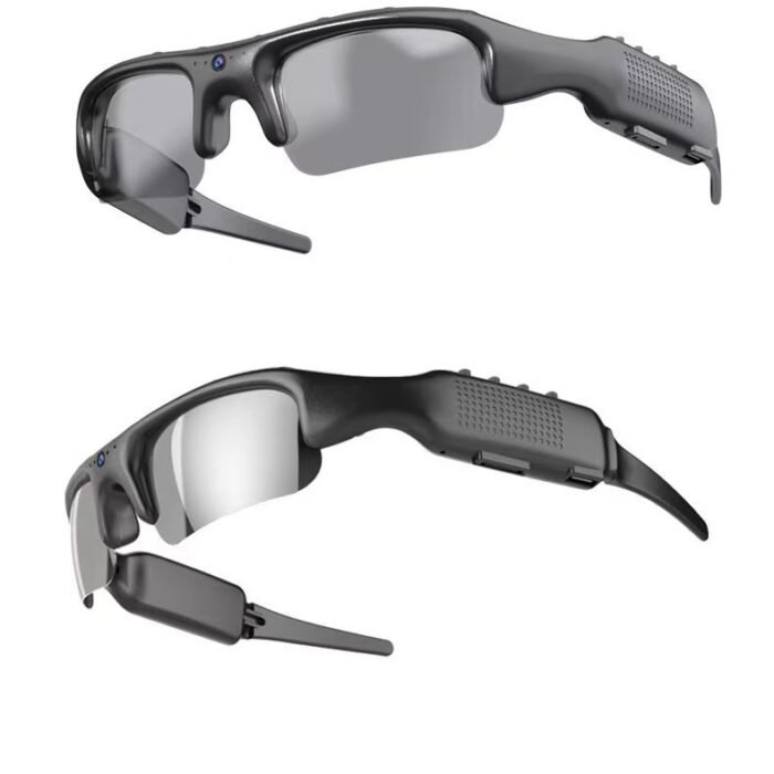 Smart eyewear for men & women: Polarized, self-tinting lenses, record video hands-free. Sporty semi-rimless design ideal for students & professionals.