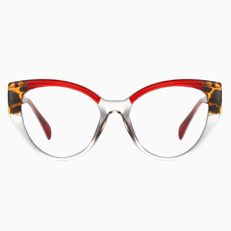 TR90 retro cat glasses, with blue light blocking and UV400 protection function, retro cat eye frame for women | the most popular style description glasses in Hollywood in the 1950s. Retro transparent full frame neutral design, suitable for screen use, driving, and style.