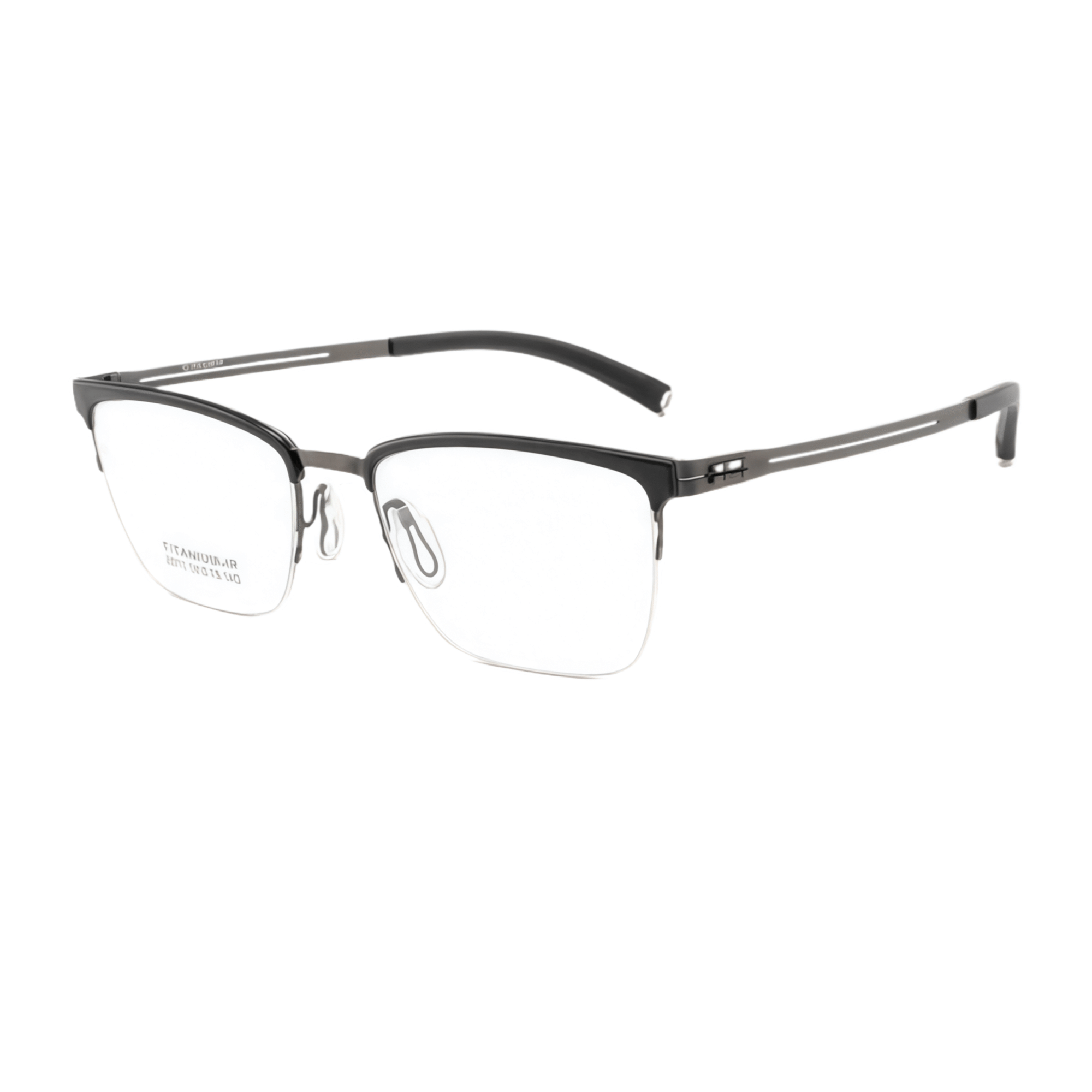 微信图片_20250915204241_767_11_副本 Ultra-lightweight titanium half frame prescription eyeglasses with comfortable fit and contemporary styling.