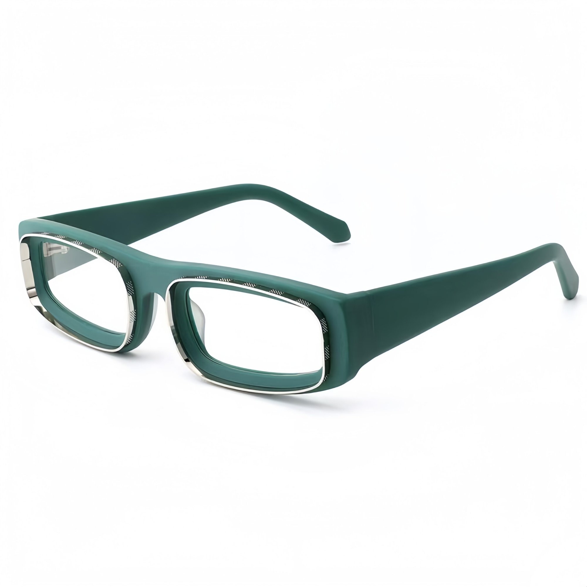 微信图片_20250916162340_830_11_副本 Women's trendy square acetate glasses combining blue light protection and prescription lenses in elegant frames.