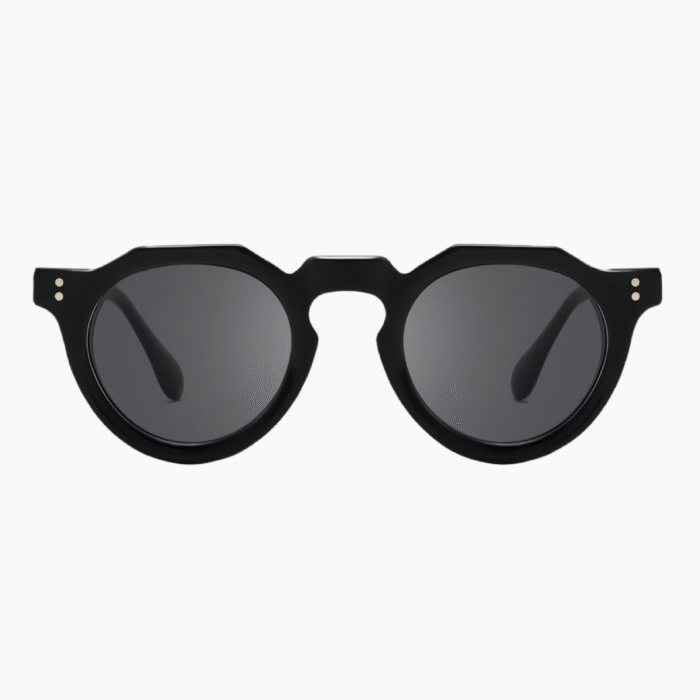 Explore our neutral thick framed cat eye sunglasses made of high-quality acetate. Equipped with polarizing lenses, UV400 protection, and anti glare technology, it is better to use in summer, autumn, and winter