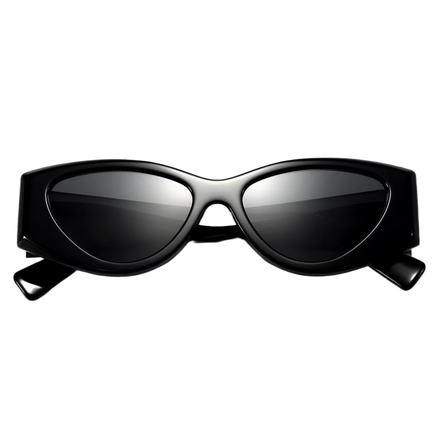 微信图片_20250917074648_891_11_副本 Retro cat-eye sunglasses with thick acetate frames, polarized lenses and UV400 protection for unisex vintage style sunwear.