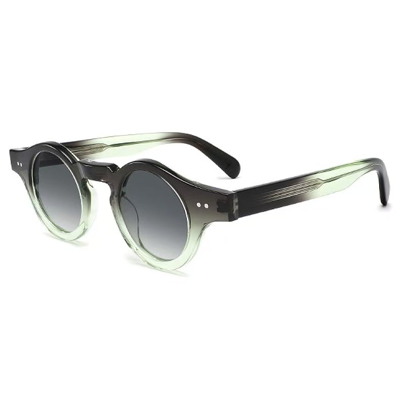 微信图片_20250917081535_909_11 Polarized oval sunglasses with thick acetate frames, UV400 protection and anti-glare technology for retro style.