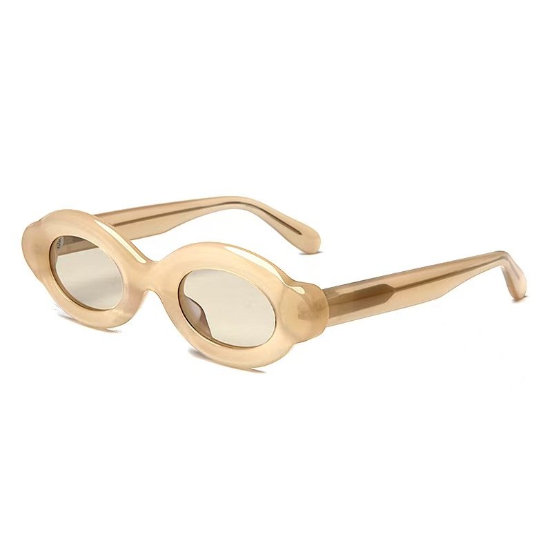 微信图片_20250917204802_934_11 Premium oval acetate prescription sunglasses with polarized lenses, offering vision correction and glare reduction for driving.