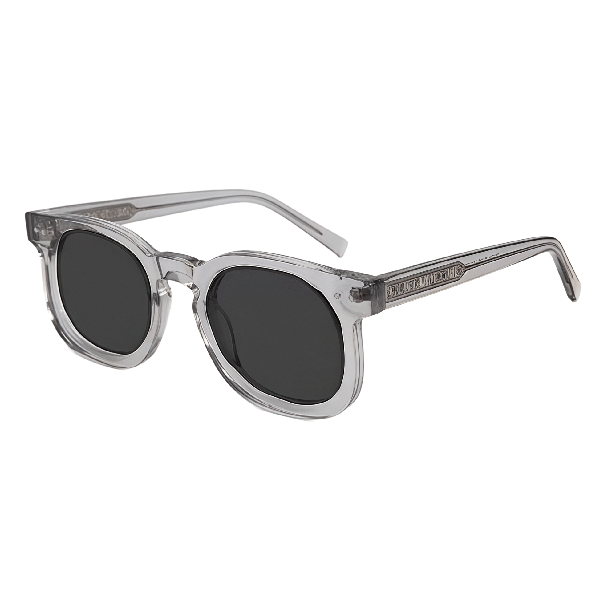 微信图片_20250923081536_1084_11_副本 VisionWorld's unisex sunglasses featuring a unique oval-square shape with thick acetate frames. Polarized lenses with full UV400 protection.
