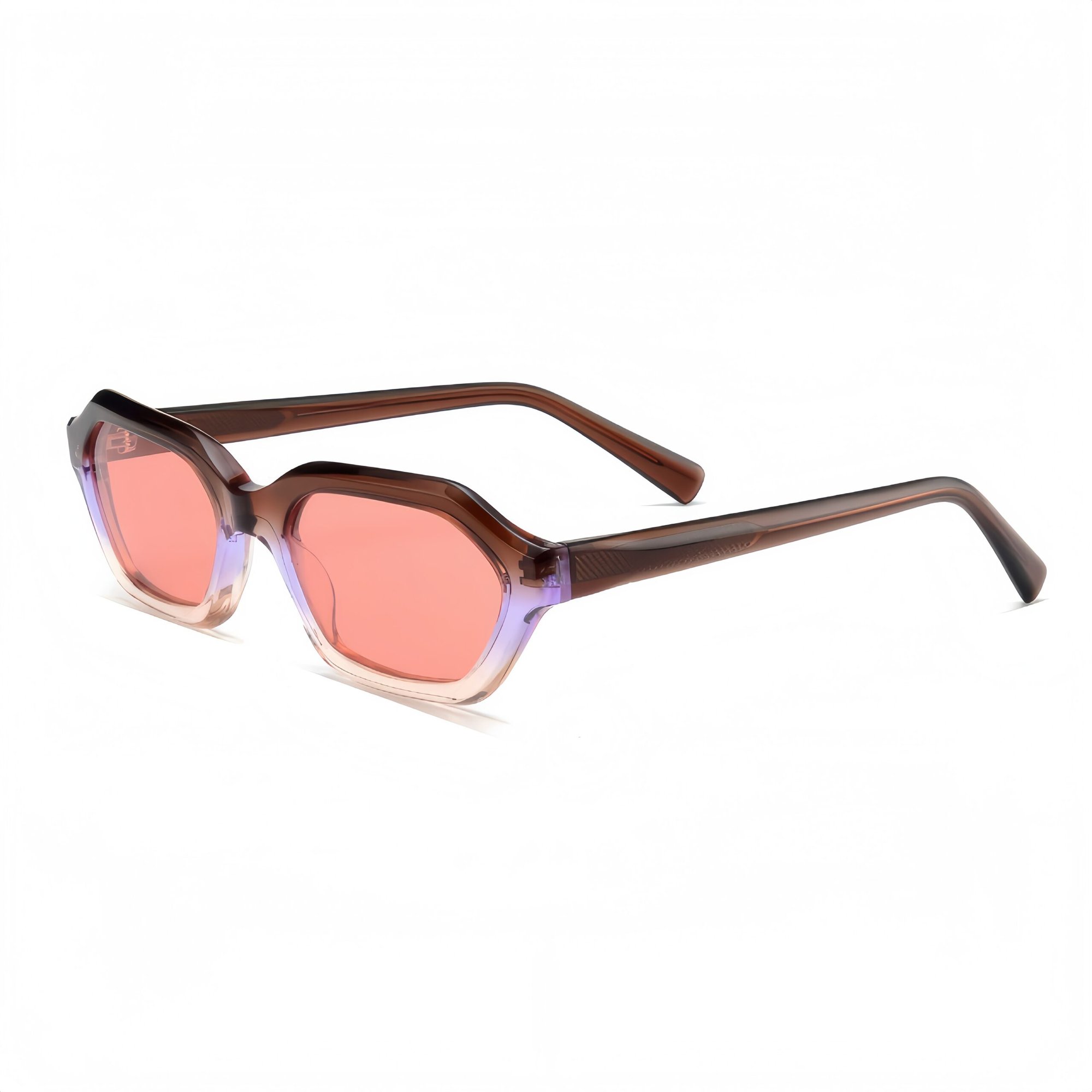 微信图片_20250923091546_1095_11_副本 VisionWorld unisex sunglasses with a bold geometric frame. Crafted from thick acetate with polarized, UV400/anti-glare lenses for luxury style.