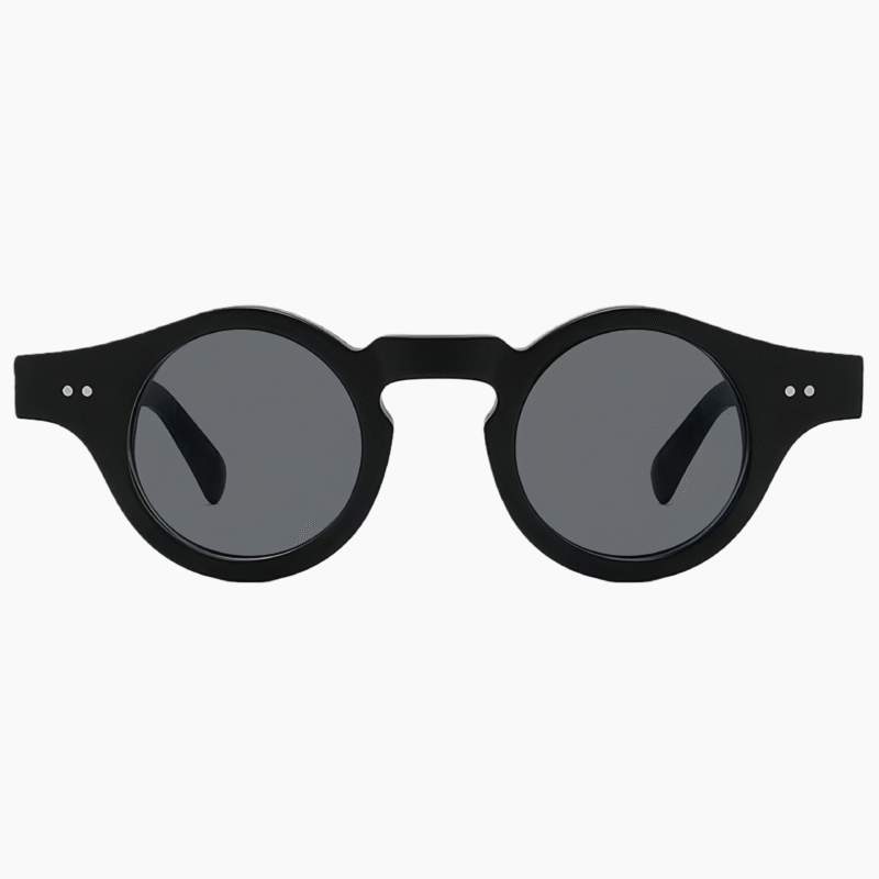 Women's round polarized sunglasses with retro acetate frames. UV400 protection & anti-glare lenses perfect for driving & travel. Shatterproof lenses, superior value compared to other brands.