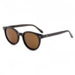 Classic round polarized sunglasses featuring driving-optimized lenses with winter glare protection, outperforming Oakley in value and style.