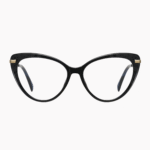 How to Choose the Best prescription glasses for Your Face Shape; blue light blocking glasses; suitable for myopic women's cat eye glasses.