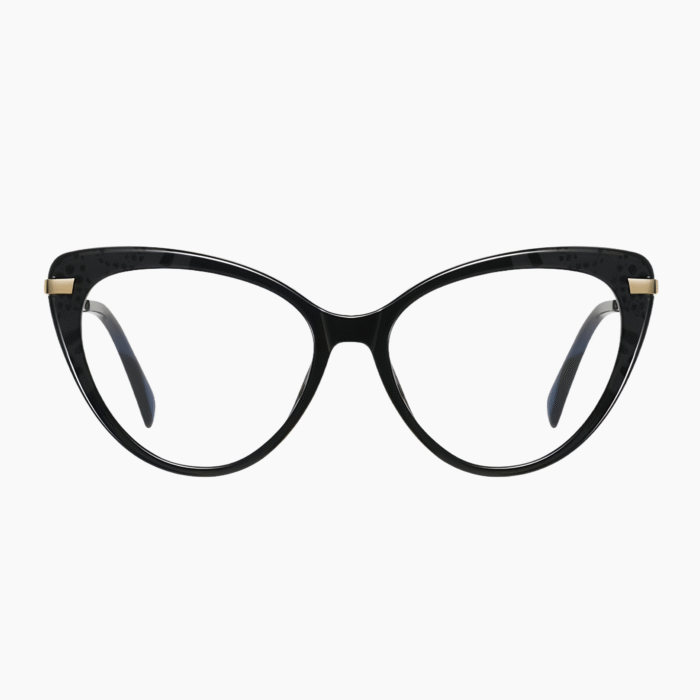 How to Choose the Best prescription glasses for Your Face Shape; blue light blocking glasses; suitable for myopic women's cat eye glasses.